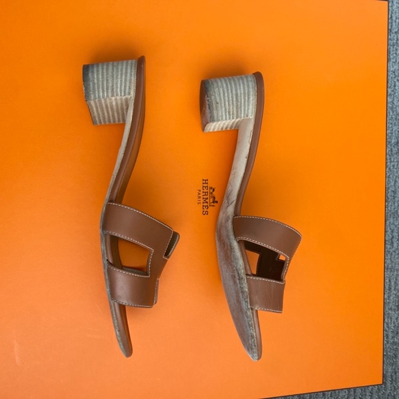 Hermes Oasis heeled sandals - Picture 4 of 7